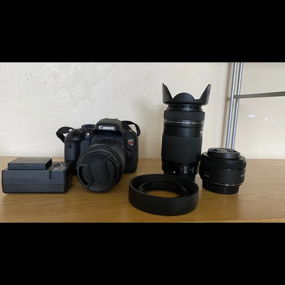 Canon EOS T6i as new
